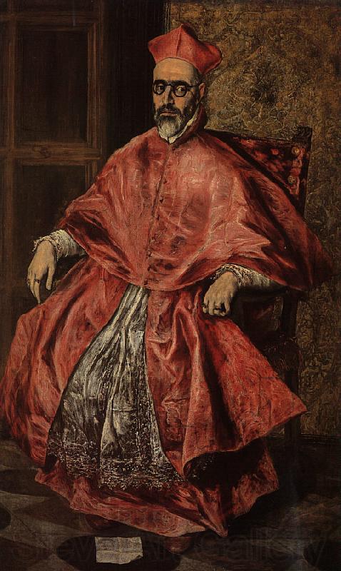 El Greco Portrait of a Cardinal Spain oil painting art